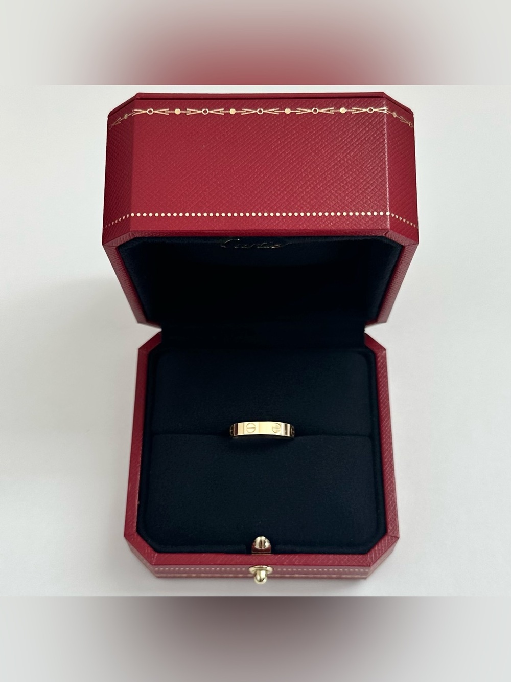 Cartier Love Ring 18K Yellow Gold Small Model 2025 Size 50 / US 5.25 Box & COA